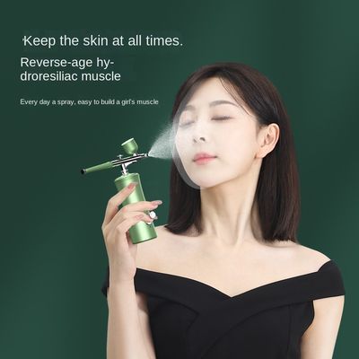 Facial Spray Gun Skin Care High Pressure Oxygen Injection Instrument Rechargeable Cordless Oxygen Injection Instrument