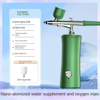 Facial Spray Gun Skin Care High Pressure Oxygen Injection Instrument Rechargeable Cordless Oxygen Injection Instrument