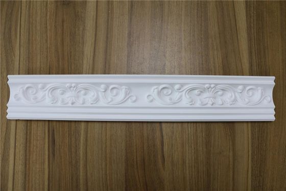 Chinese Carved Lightweight Beautiful Flowers PU Moulds Polyurethane Foam Crown Molding