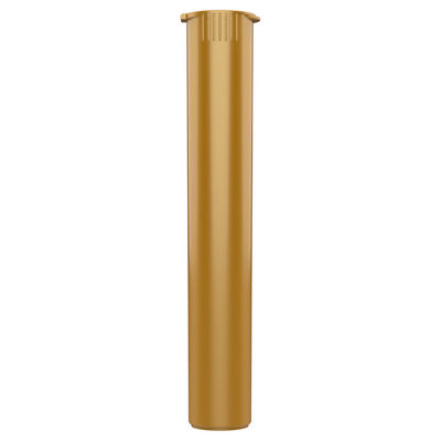 Custom Biodegradable 116mm Black Squeeze Pop Top Pre Roll Child Resistant Tubes