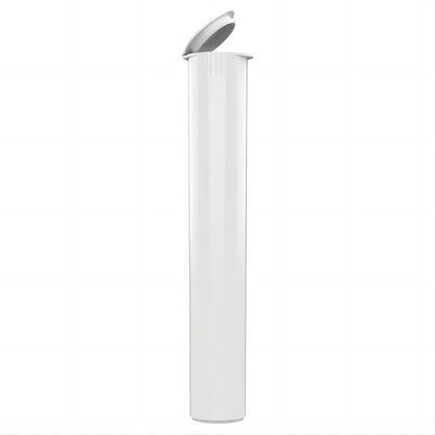 Custom Biodegradable 116mm Black Squeeze Pop Top Pre Roll Child Resistant Tubes