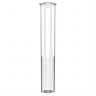 Custom Biodegradable 116mm Black Squeeze Pop Top Pre Roll Child Resistant Tubes